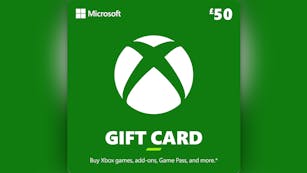 Product cover for Xbox Digital Gift Card (UK) - £50