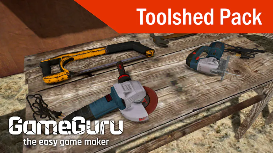 Product cover for GameGuru - Tool Shed Pack