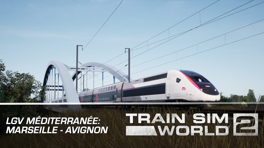Product cover for Train Sim World® 2: LGV Méditerranée: Marseille - Avignon Route Add-On