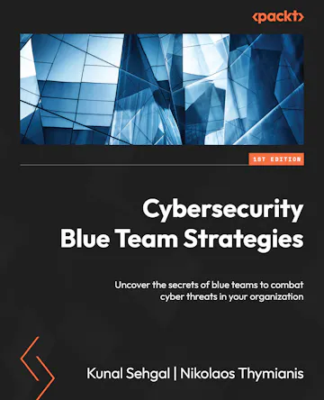 Product cover for Cybersecurity Blue Team Strategies