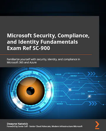 Product cover for Microsoft Security, Compliance, and Identity Fundamentals Exam Ref SC-900