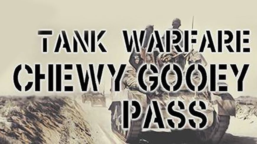 Product cover for Tank Warfare: Chewy Gooey Pass