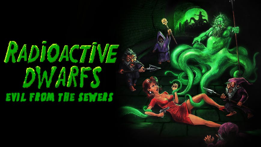 Product cover for Radioactive Dwarfs: Evil From The Sewers