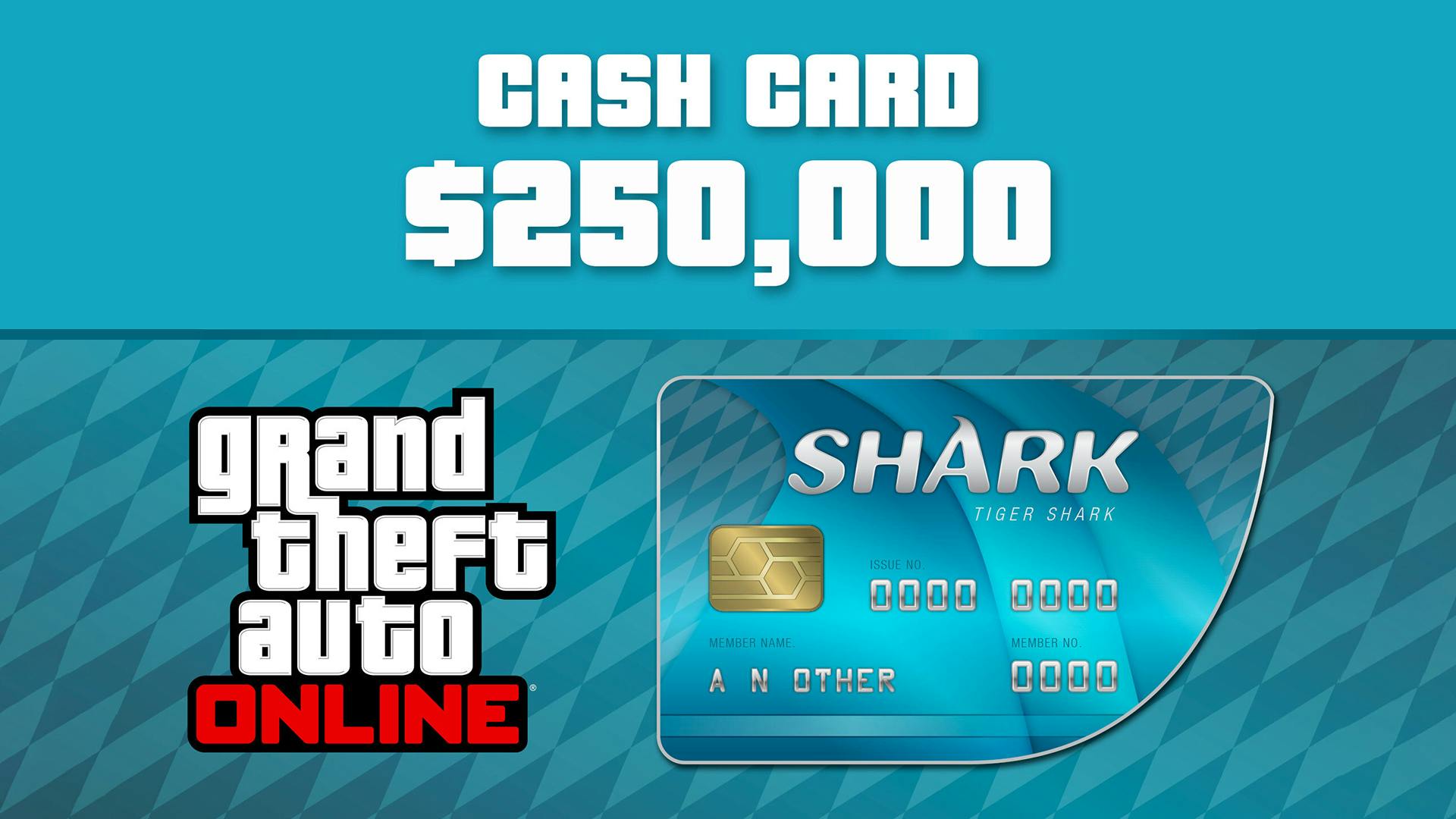 Grand Theft Auto Online Tiger Shark Cash Card PC Rockstar Social grand-theft-auto-online-tiger-shark-cash-card-pc-rockstar-social