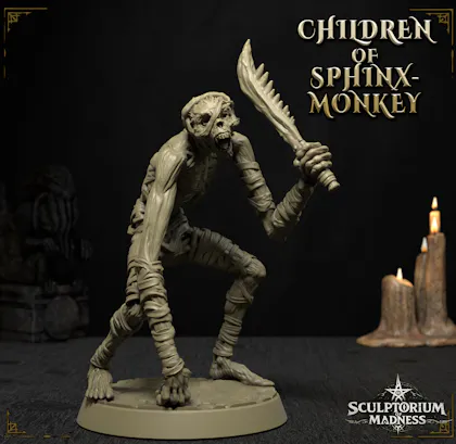 Children of Sphinx - Monkey - The Secret Beneath the Pyramids