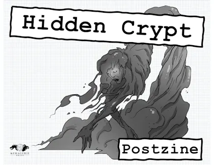 Hidden Crypt: A RPG Postcard Zine
