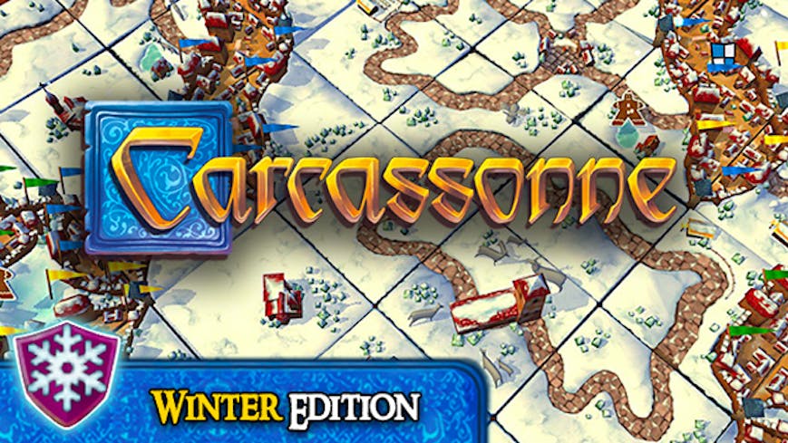 Product cover for Carcassonne - Winter and Gingerbread Man