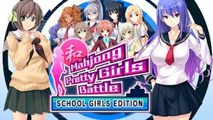 Product cover for Mahjong Pretty Girls Battle : School Girls Edition