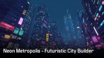 Neon Metropolis - Futuristic City Builder