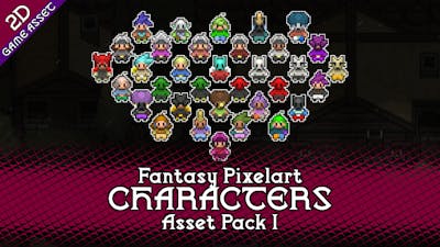 Character Sprites Wave 1 - Fantasy Dreamland