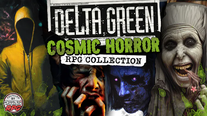 Product cover for Delta Green Cosmic Horror RPG Collection