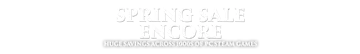 Spring Sale Encore Footerbanner