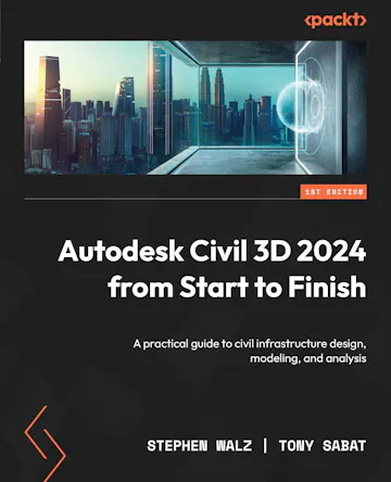 Product cover for Autodesk Civil 3D 2024 from Start to Finish